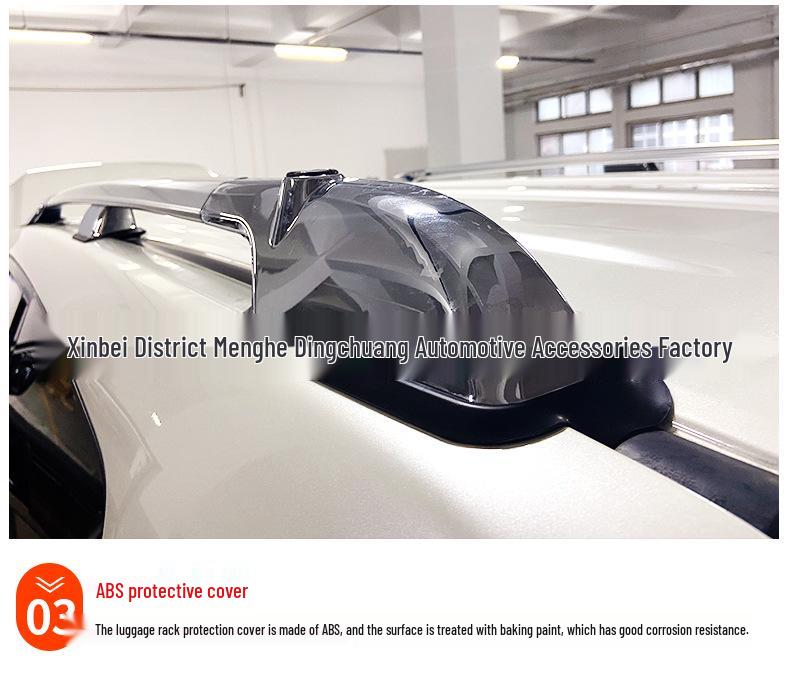 Electroplated Roof Rack for 08-20 Land Cruiser LC200 - High-Configuration Modification