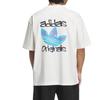 adidas Originals LM TEE Oversized Graffiti Logo T-Shirt White KE5793