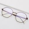 1 PC Retro Metal Anti-Blue Light Glasses Women Men Vintage Ultralight Round Frame Eye Protection Ultra Light Eyeglasses