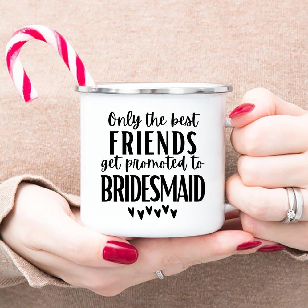 Hochzeit Emaille Tasse Kaffeetasse Ungewöhnliche Teetasse Personalisierte Geschenke Trinkgeschirr Tassen Kaffeetassen Cupshe Bier Reise Tourist Lustig Bar