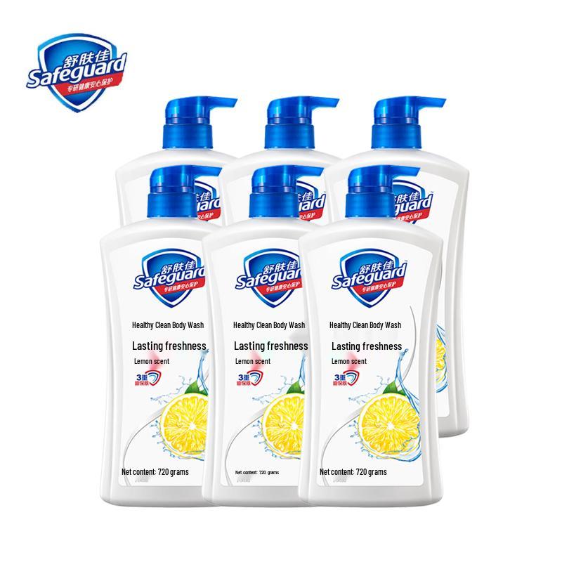 

Safeguard Lemon Scent Shower Gel 6-Pack