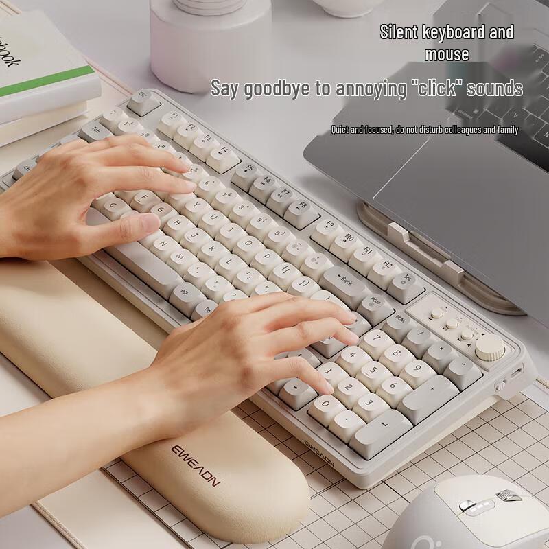 Qianxingzhe V1 Třírežimová klávesnice s mechanickým pocitem a tichou membránou