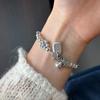 Korean Pearl & Sterling Silver Beaded Bracelet: Non-Fading, Summer Women's High-End Jewelry.
