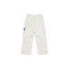 New MLB New York Yankees Cargo Pants Women's Cream White 3FWPB0151-50CRM