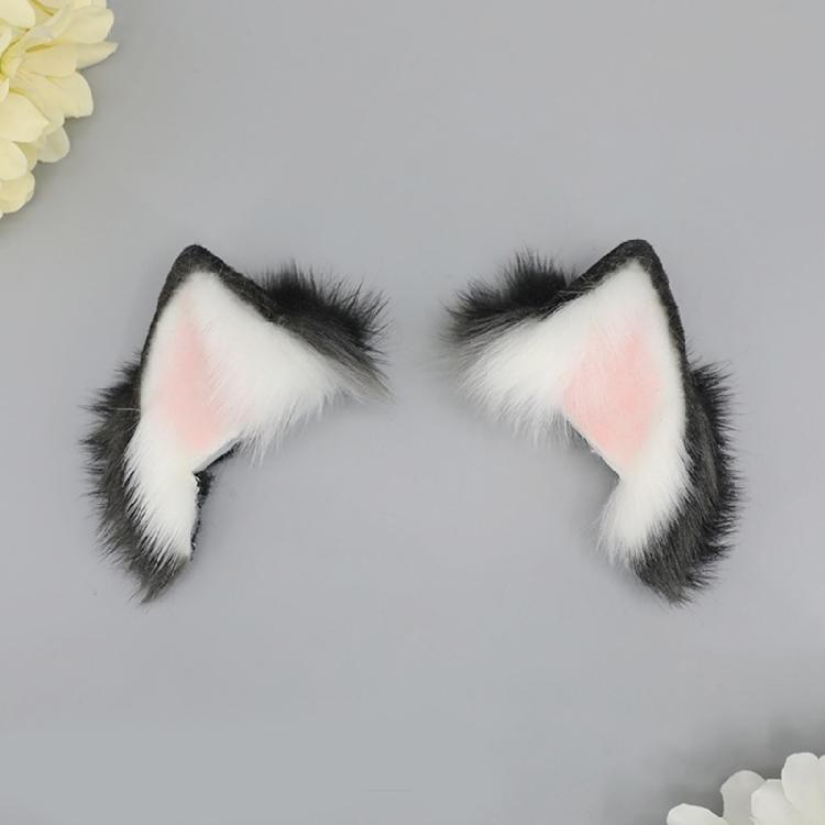 Dynamiczne Kocie Uszy Nakrycie Głowy Cosplay Halloween Party Akumulatorowa Opaska Kostiumowa
