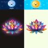 Self-Adhesive Lotus Glow-in-the-Dark Toilet Sticker Bathroom Toilet Lid Decoration Ambiance Decorative Sticker Wall Decor Decal