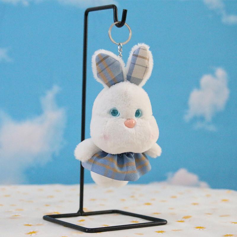 Plush Bunny Keychain With Short Plush Material For Kids And Collectors