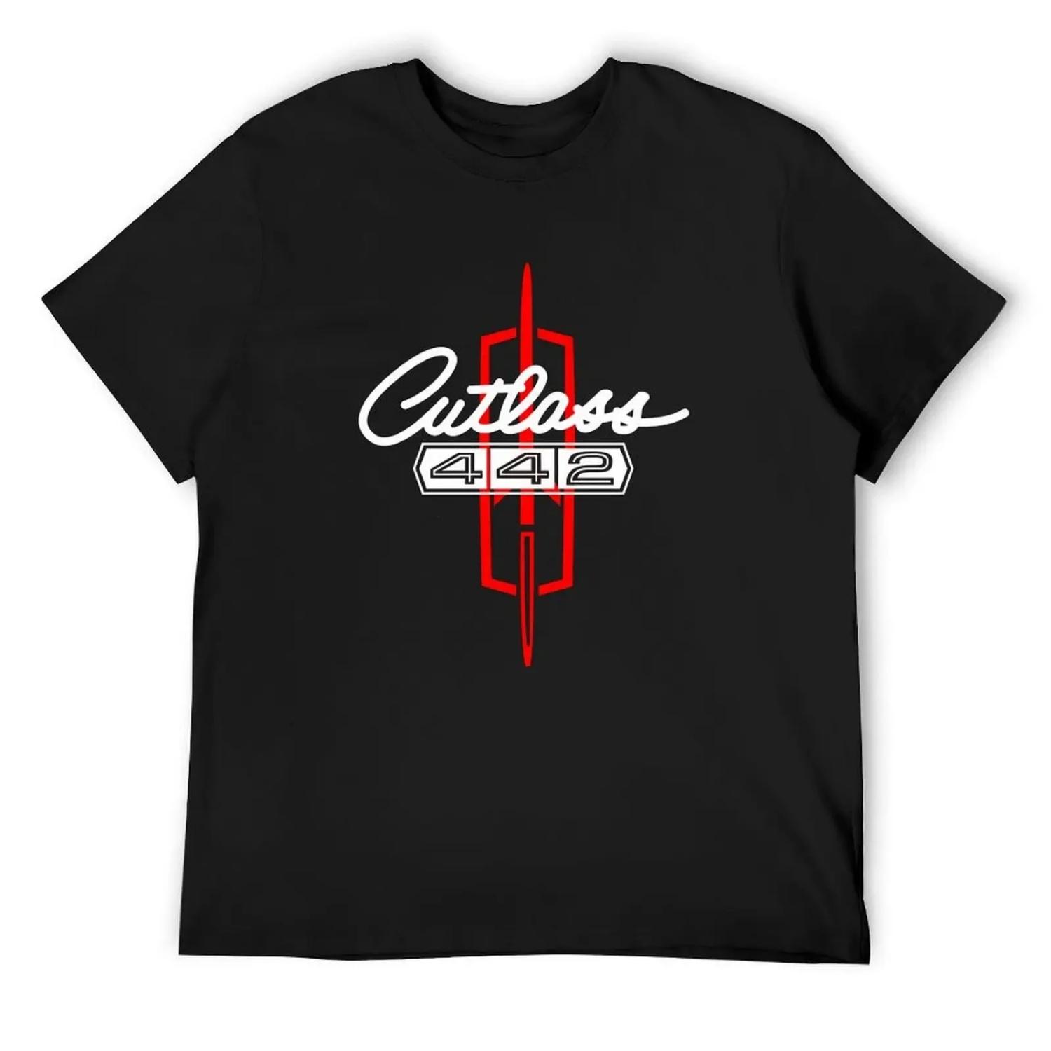Cutlass 442 Oldsmobile T-Shirt Funny t-shirts plus sizes graphic shirts mens shirts graphic tee XXXXXL разноцветный