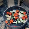 1 2 People Outdoors Portable Folding Pan Aluminum Alloy Cookware Picnic Hiking Camping Pot