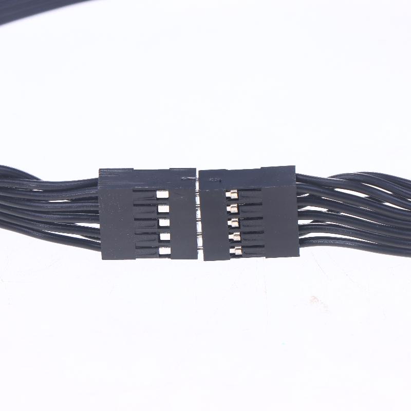 1 ks 9pinový samec na samici DIY příslušenství 20 cm/30 cm Prodlužovací kabel pro přední USB 9pin 2.0 na základní desce počítače