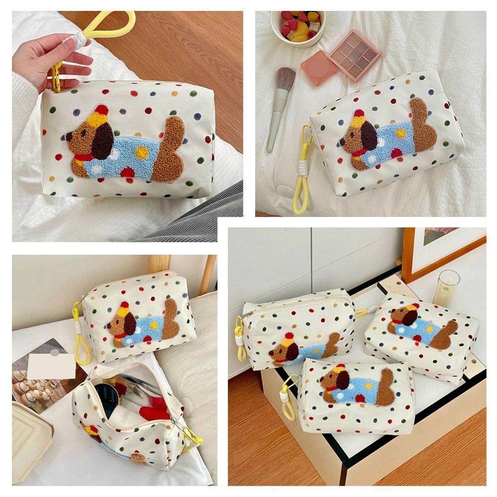 Dachshund Gifts Makeup Bag,Large Capacity Makeup Organizer Bag Portable Travel Toiletry Case for Women Cosmetic Bag