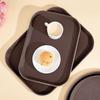 Commercial Round Plastic Serving Tray