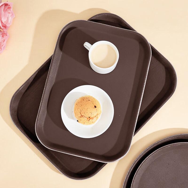 Commercial Round Plastic Serving Tray