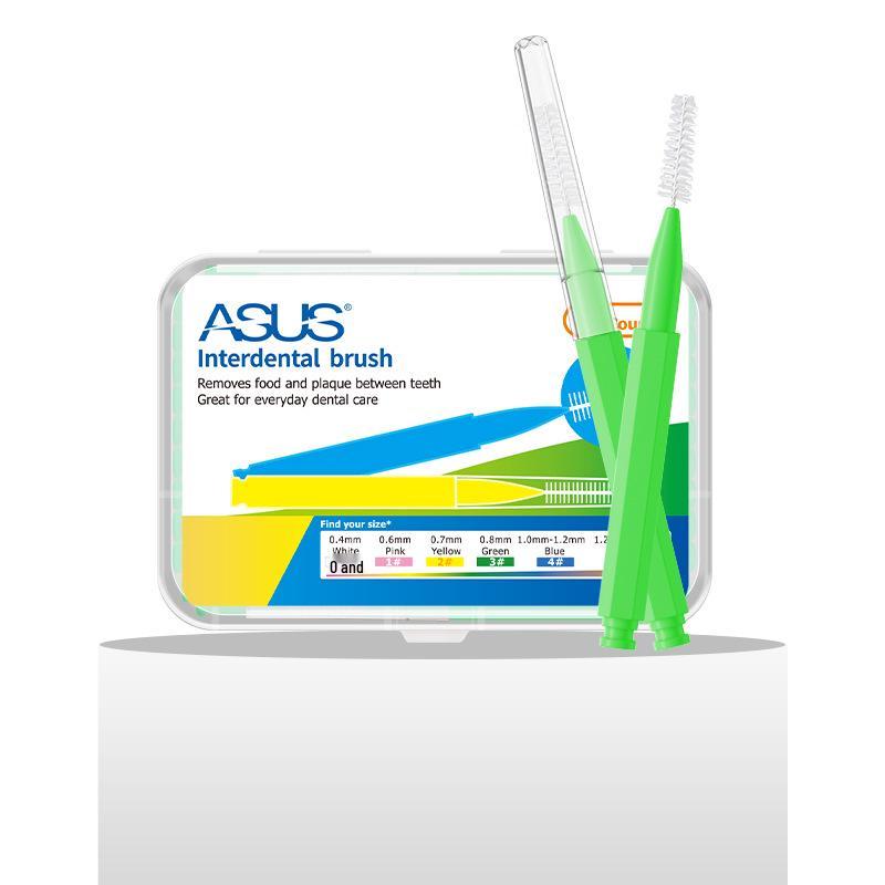 

ASUS Aisier Soft Bristle Interdental Brush for Orthodontic Braces and Tooth Gaps