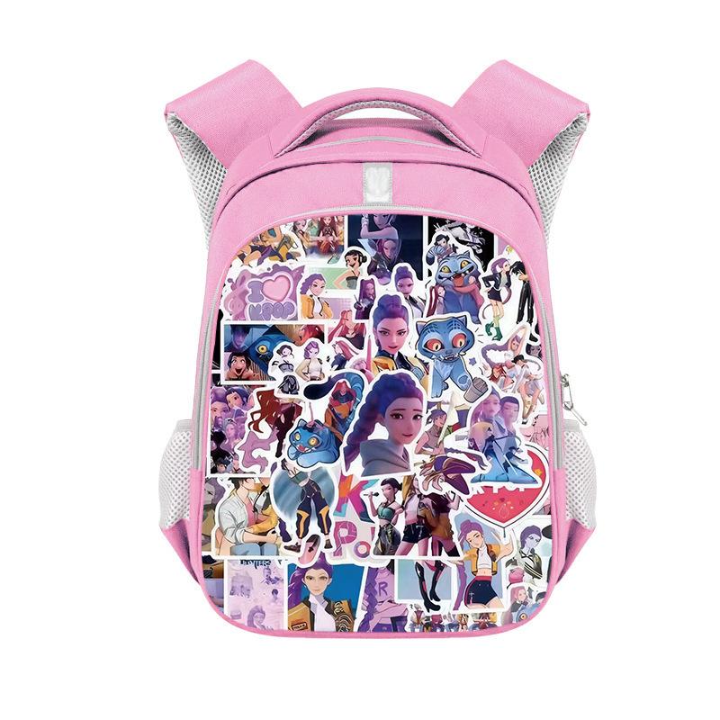 Witch Hunters Children'S School Bag Student Printing Large Capacity Storage Backpack Casual Burden Reduction Wear-Resistant Backpack