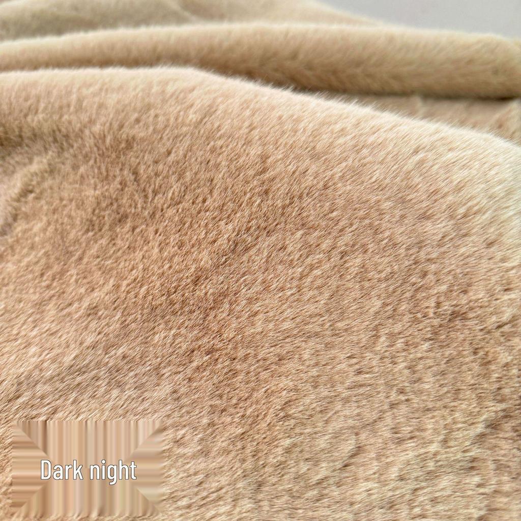 1300g Faux Nerz Samtstoff für Plüschtiere und Kleidung