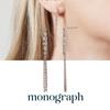 Monograph Blondie Earrings Mger0260 14K Gold Plated