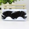 1 Pair 3D Colorful Fake Lashes Natural & Dense Blue Color Artificial Feather Eyelashes Extension Party