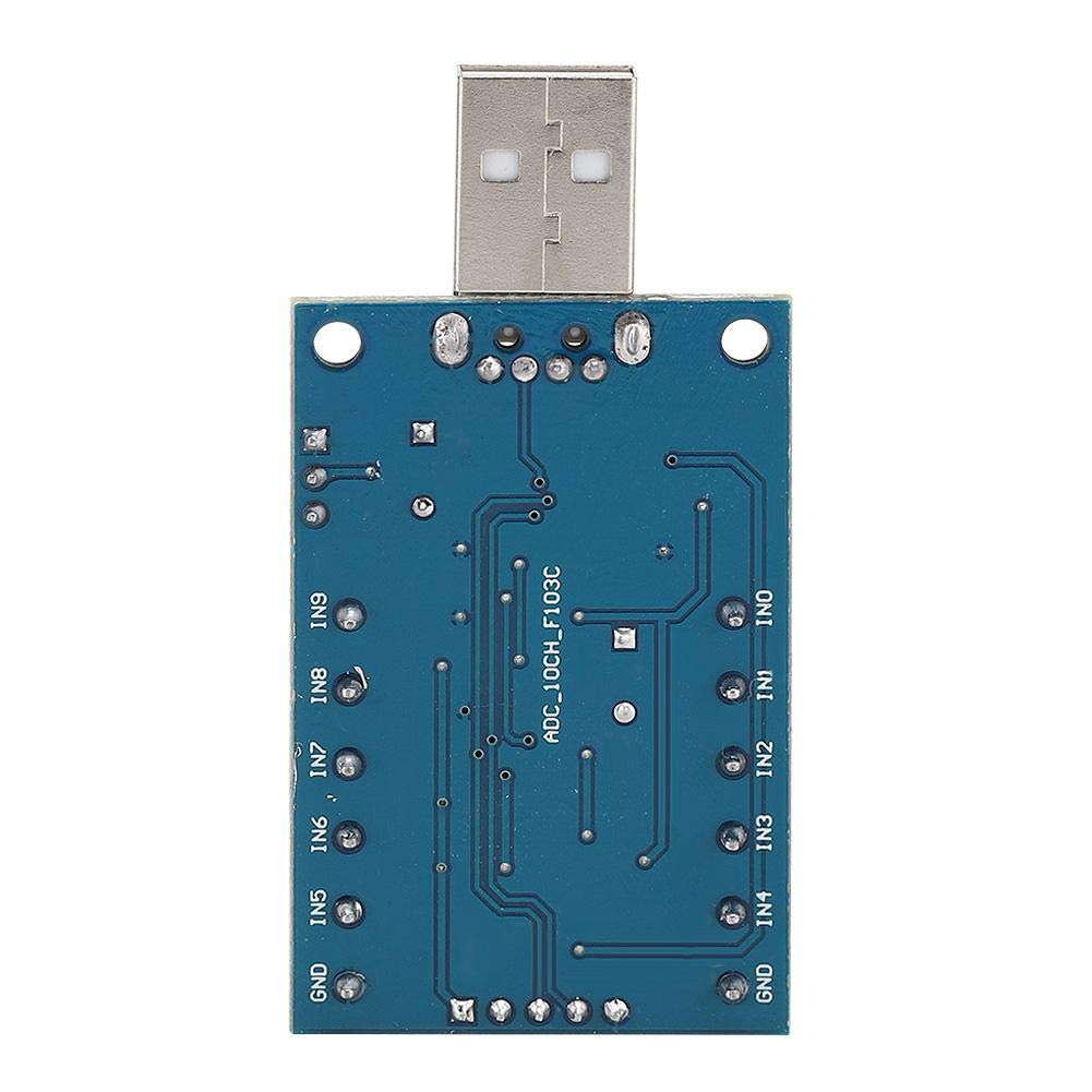 Mini USB Data Acquisition ADC Module,USB Interface 10 Channel 12Bit STM32 Communication ADC Module