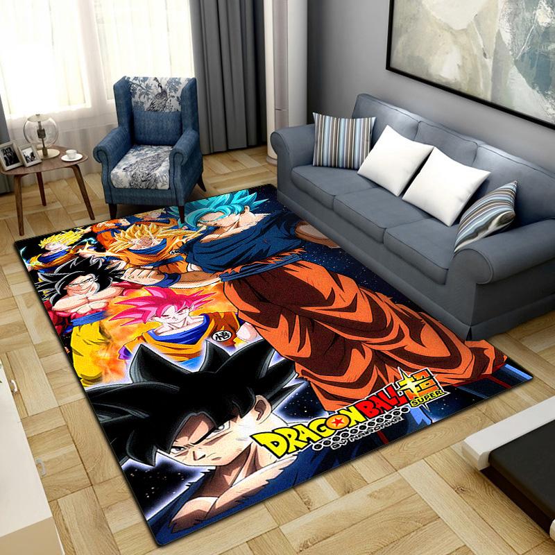 Dragon Ball Area Carpet for Living Room Bedroom Home Decor Cool Movie Mat Floor Mat -LXR11
