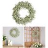 Gypsophila Artificial Plants Wreath DIY Vibrant Decorative Wreath Non-fading Front Door Wreath Nostalgia 40cm for Indoor Outdoor
