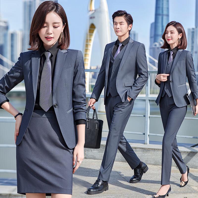 Kaseye Всесезонный устойчивый к складкам Универсальный деловой костюм L