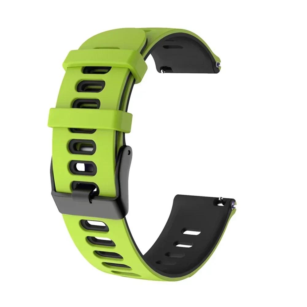 

20мм/22мм Силиконовый Мягкий Ремешок Для Garmin Active/Vivoactive 6 5/Venu 3 Sq/Forerunner 570 165 265 Браслет Для Amazfit/HUAWEI 1Pcs 20mm