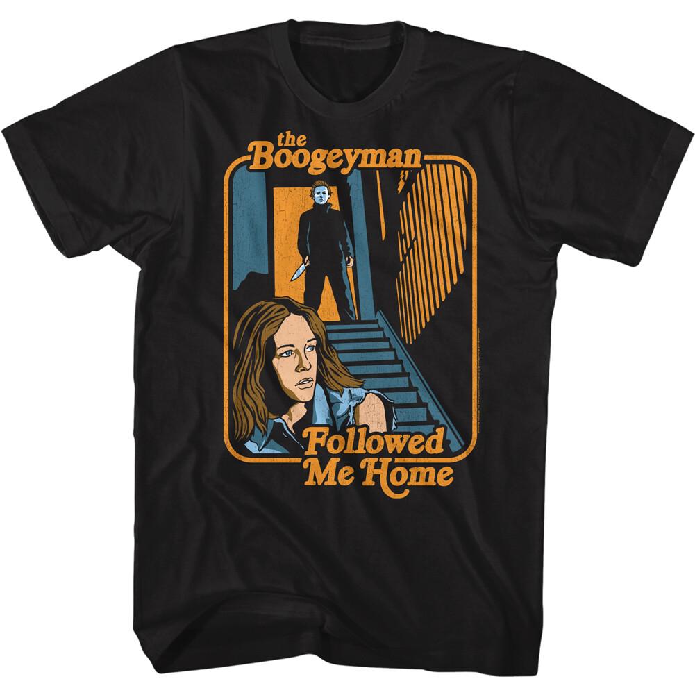 Halloween Horror Movie The Boogie Man Followed Me Home Men T Shirt L