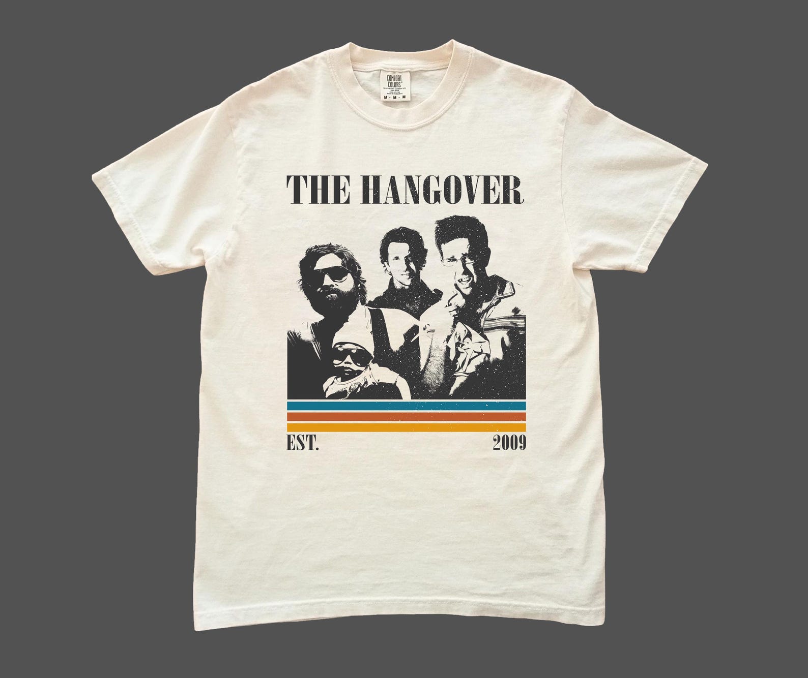 The Hangover Movie T shirt - Comfort Colors Retro Tee M