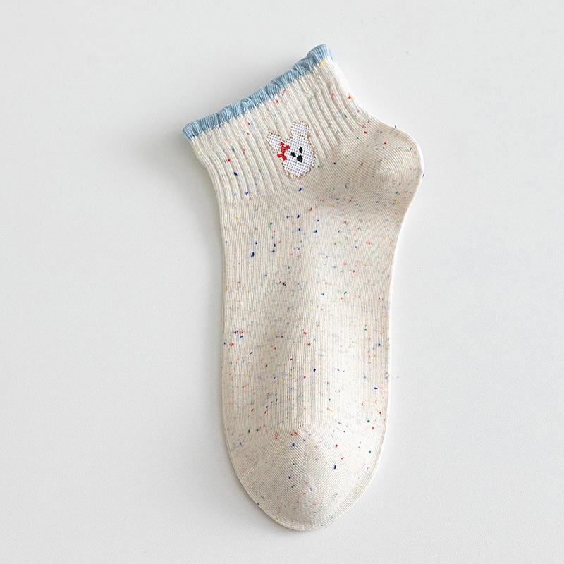 Summer Cute Ideas: Animal Short Socks, Cartoon Girls' Socks, Short Socks, Thin, Breathable Shallow Socks and Cotton Socks for Girls