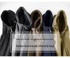Vielseitige Sherpa Fleece Hoodie Jacke - Warmes Baumwoll-Oberteil für Herbst/Winter Outdoor-Sportarten
