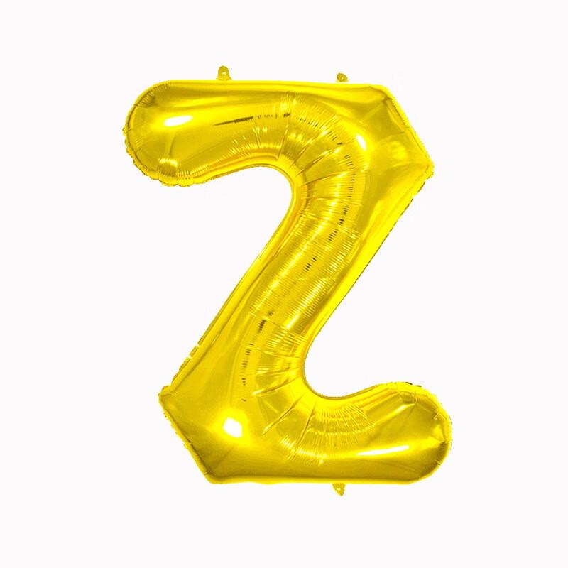 Balões de Folha Dourados com Letras Inglesas de 40 polegadas