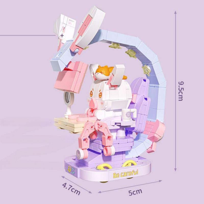 Mori Budding Pet Book Children's Children's Fun Ornaments Educational Puzzle Building Block Toys