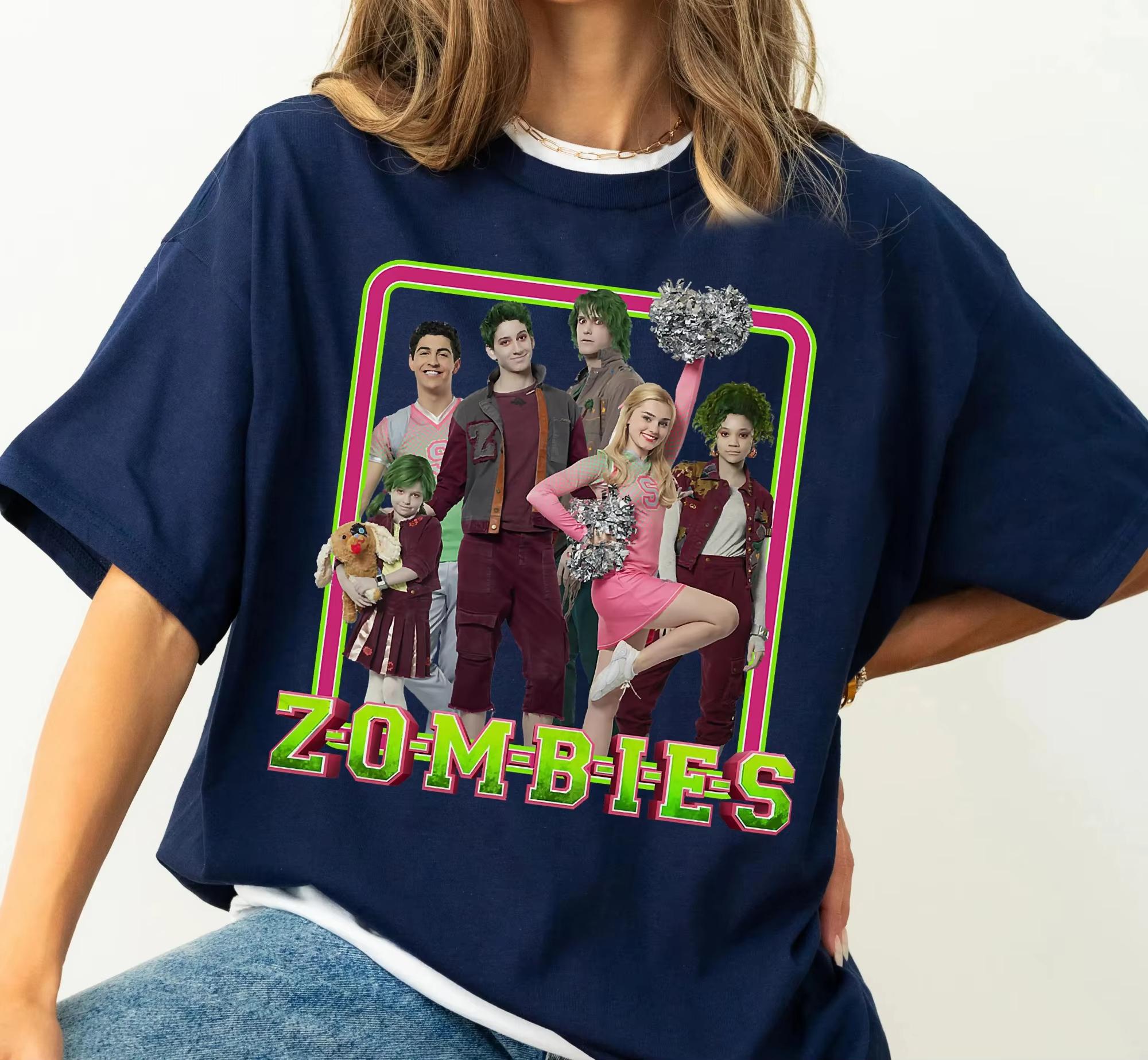 

Zombies Friends Group TShirt Movie Characters Tshirt Magic Kingdom Disneyland Family Tee WDW Trip Gift 4XL