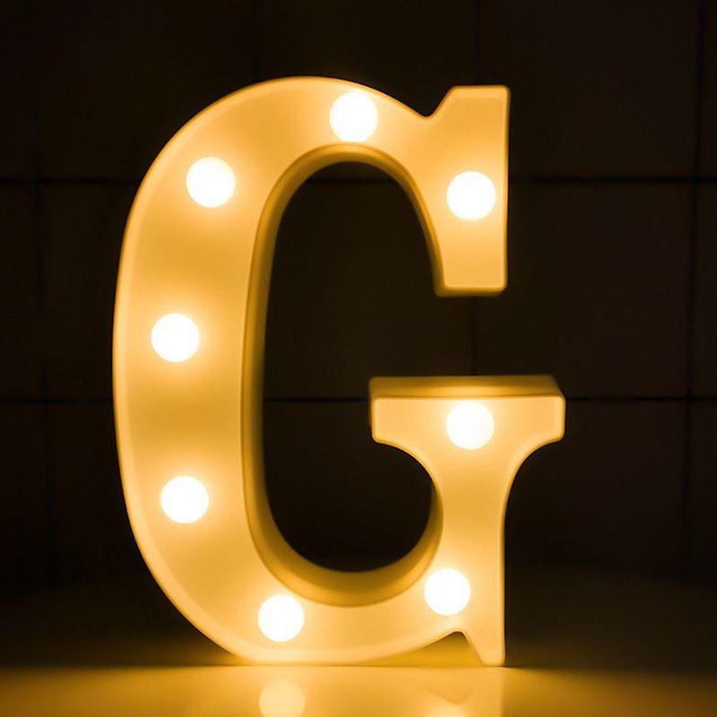Birthday Light Happy Led Digital Color Lights Emitting Romantic Scene Decorative