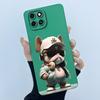 For Infinix Smart 6 HD Case Lovely Cat Cartoon Flower Liquid Silicone Soft TPU Shockproof Back Cover Smart6 HD X6512 Phone Case