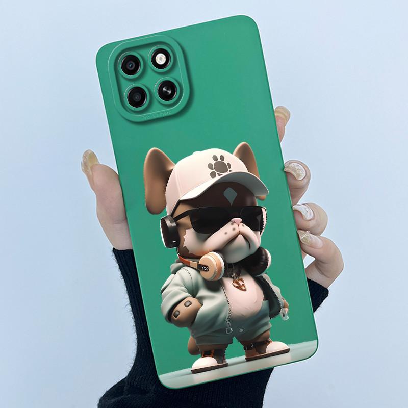For Infinix Smart 6 HD Case Lovely Cat Cartoon Flower Liquid Silicone Soft TPU Shockproof Back Cover Smart6 HD X6512 Phone Case