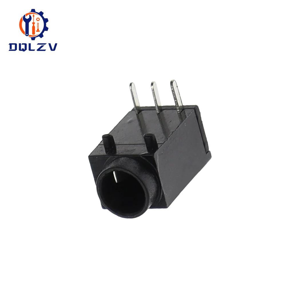 DC Power 3Pin Supply Socket Connector DC003 Needle 1.3MM DC-003 3.5*1.3 mm