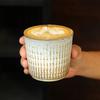 Japanese Retro Ceramic Coffee Mug Handmade Latte Cup Rustic Tea Cup for Home Office