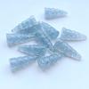 10Pcs New Cute Mini Shiny Unicorn Horn Flat Back Resin Cabochons Scrapbooking DIY Jewelry Craft Decoration Accessorie