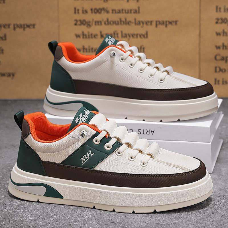 Herrenmode Casual Low Top Skateboardschuhe Jungen Bequeme Sneakers Männliche Studenten Trendy Weiche Sohle Klassisch Atmungsaktiv Fitnessstudio Rutschfest