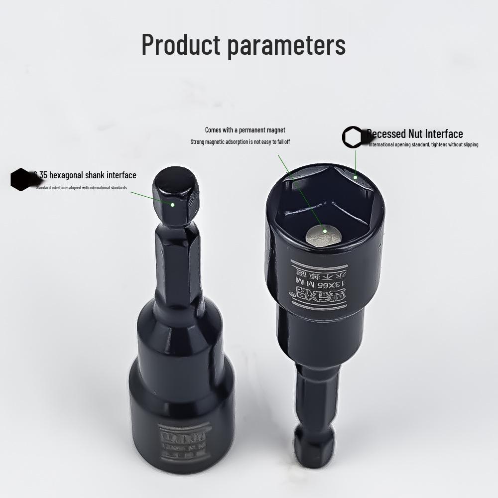 Nunchucks Strong Non-Demagnetizing Magnetic Sleeve for Pneumatic & Electric Screw Wrench