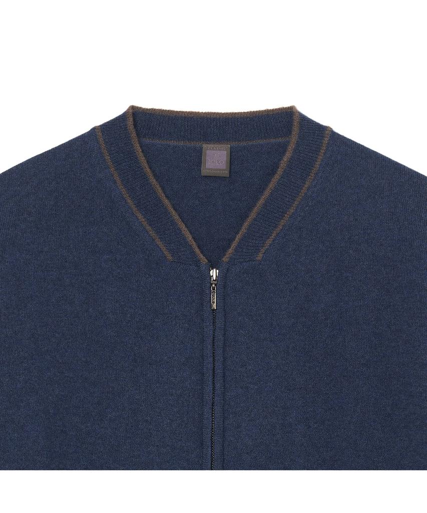 Iolo Bomber Line Zip-Up_Navy