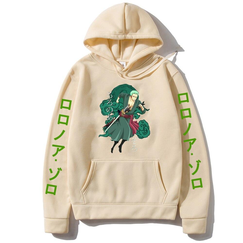 Men Hoodies Japanese Anime One Piece 