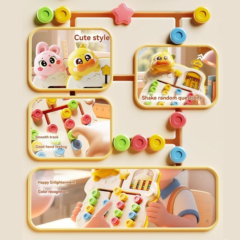Puzzle Educational Kids Rolling Maze,Training Hand Eye Coordination Thinking,Montessori Learning  Development Christmas Toys