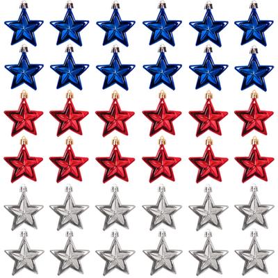 18 Pieces Of Hanging Festival Star Sky Decorations Independence Day Star Decor