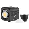 BF-60W Compact COB Video Light 60W LED Fill Light 2700K-6500K Dimmable 6 Scene Lighting Effects for   Mount with Reflector Diffuser for Indoor Ou
