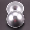 Three Pairs/set Large Stainless Steel Round Bath Bomb Molds for Creating Fizzy Bombs At Home - Perfect for DIY Spa and Bath Products
