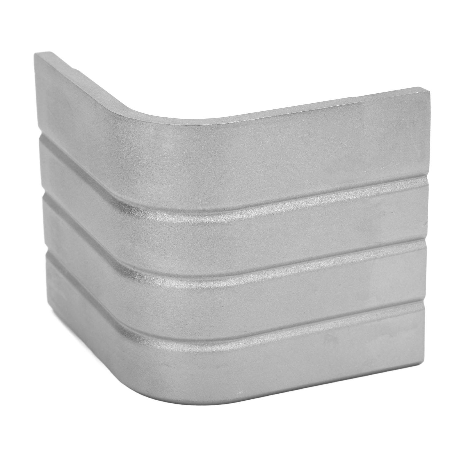 

Boat Corner Caps Pontoon Aluminum Deck Corner Casting for 90 degrees Rounded Corner Height: 3 1 8in to 3 3 16in Top: 3
