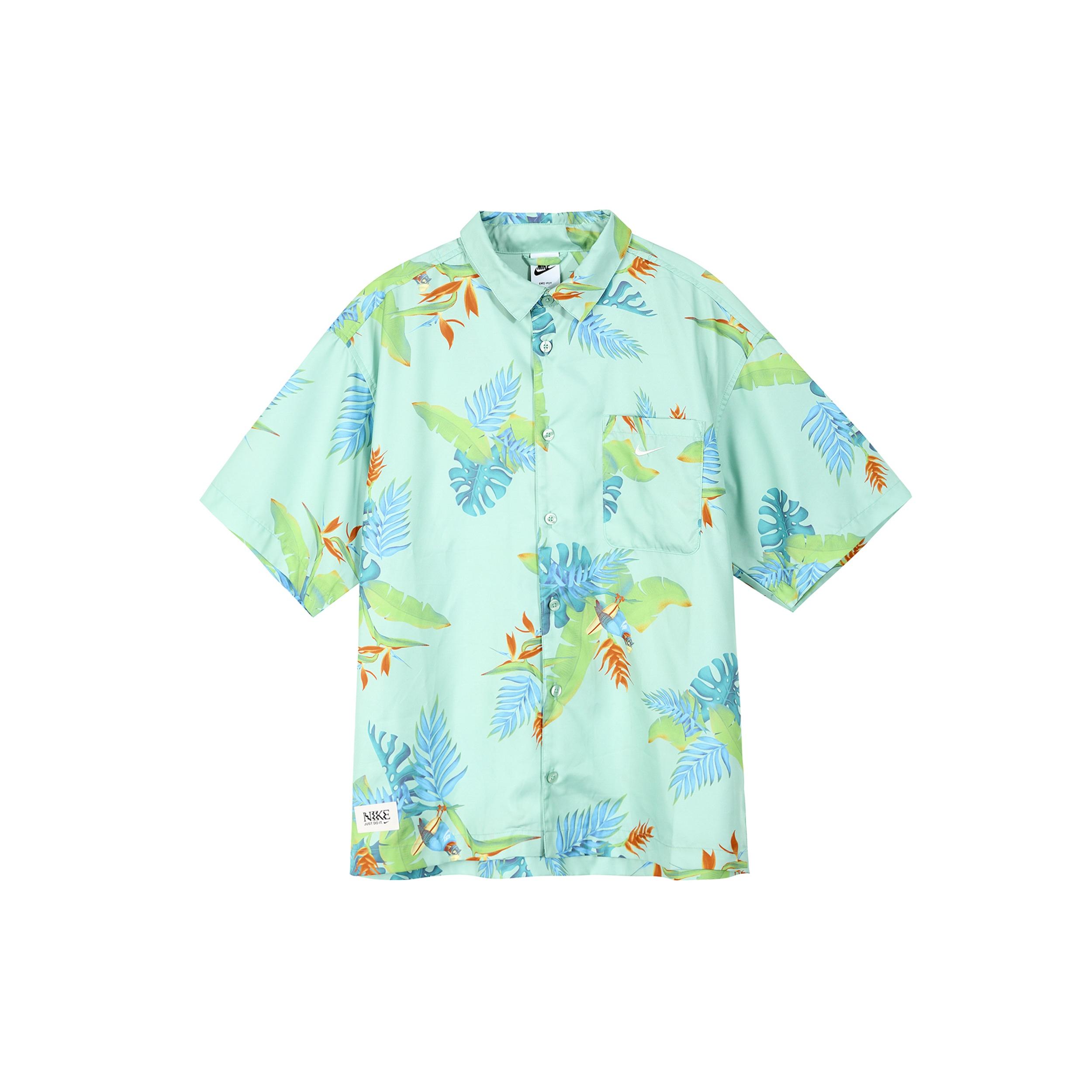 Nike Sportswear Dri-Fit Short-Sleeve Shirt Emerald Rise Men s FQ0348-349 L